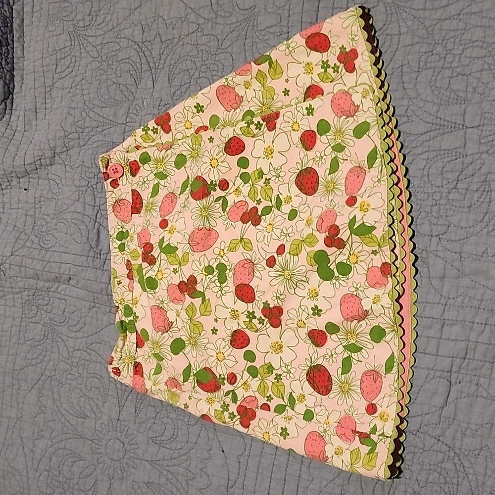 Hartstrings Strawberry Wrap Skirt